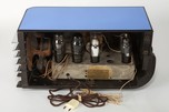 Rare Sparton 457X ’Euro Sled’ Radio Blue Mirror - Walter Dorwin Teague Design